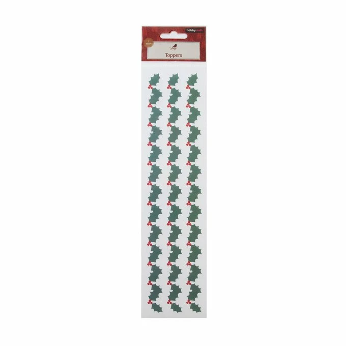 Discount 😀 Hobbycraft Holly And Berry Clear Border Stickers 3 Pack 🥰 4 Discount 😀 Hobbycraft Holly And Berry Clear Border Stickers 3 Pack 🥰 - Image 4