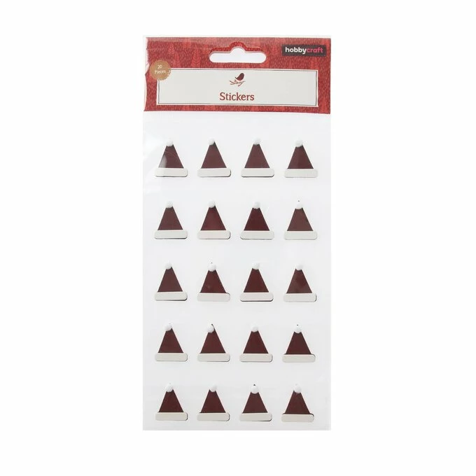 Outlet 💯 Hobbycraft Cork Santa Hat Stickers 20 Pack ✨ 4 Outlet 💯 Hobbycraft Cork Santa Hat Stickers 20 Pack ✨ - Image 4