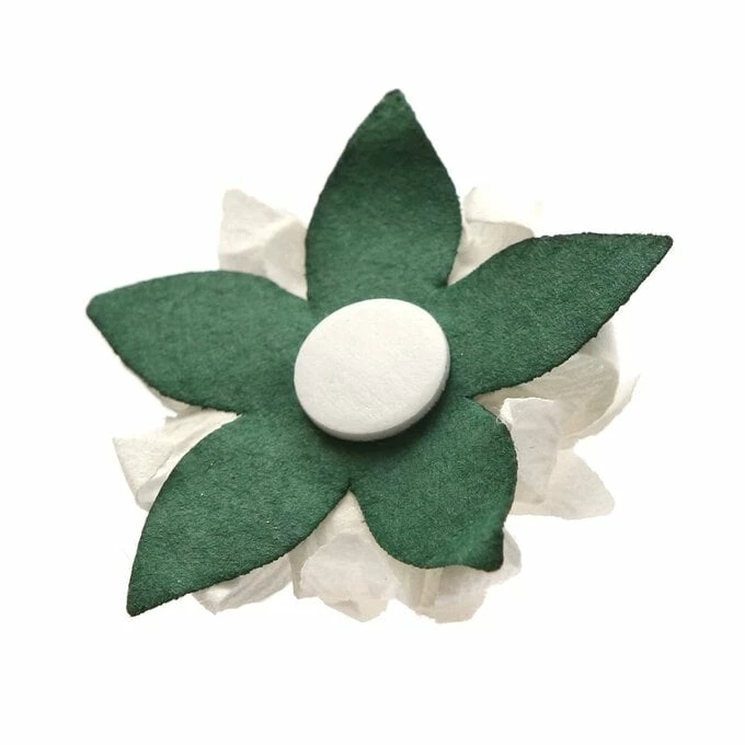 Best deal π Hobbycraft White Poinsettia Paper Toppers 4 Pack π 3 Best deal π Hobbycraft White Poinsettia Paper Toppers 4 Pack π - Image 3
