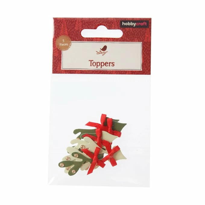 Best reviews of 🛒 Hobbycraft Mistletoe Ribbon Card Toppers 5 Pack 🎁 4 Best reviews of 🛒 Hobbycraft Mistletoe Ribbon Card Toppers 5 Pack 🎁 - Image 4