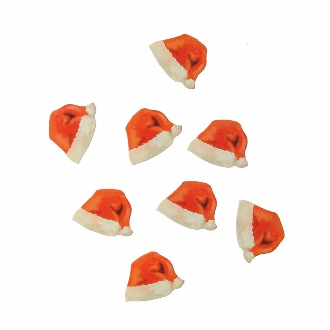 Promo ๐ Hobbycraft Santa Hat Card Toppers 8 Pack ๐งจ 1 Promo ๐ Hobbycraft Santa Hat Card Toppers 8 Pack ๐งจ