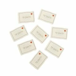 Best Pirce 😍 Hobbycraft To Santa Card Toppers 8 Pack 🔔