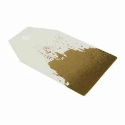 Best Sale 😉 Hobbycraft Gold Splash Card Topper Tags 5 Pack 😉 -Hobbycraft Shop 658502 1000 3 Paper Gold Toppers Gift Tag