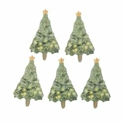 Wholesale ⌛ Hobbycraft Natural 🎅 Christmas Tree Card Toppers 5 Pack 🧨