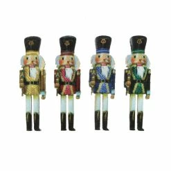 Budget 🥰 Hobbycraft Nutcracker Wooden Toppers 4 Pack 👏