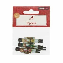 Budget 🥰 Hobbycraft Nutcracker Wooden Toppers 4 Pack 👏 -Hobbycraft Shop 658515 1000 4 Wooden Toppers Ntcracker 4pack