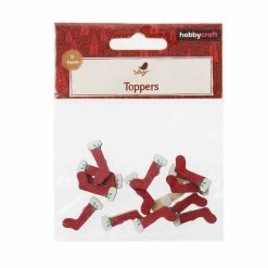 Hot Sale ✔️ Hobbycraft Advent Stocking Wooden Toppers 15 Pack 🧨 -Hobbycraft Shop 658517 1000 4 Wooden Advent Stockings 15pack