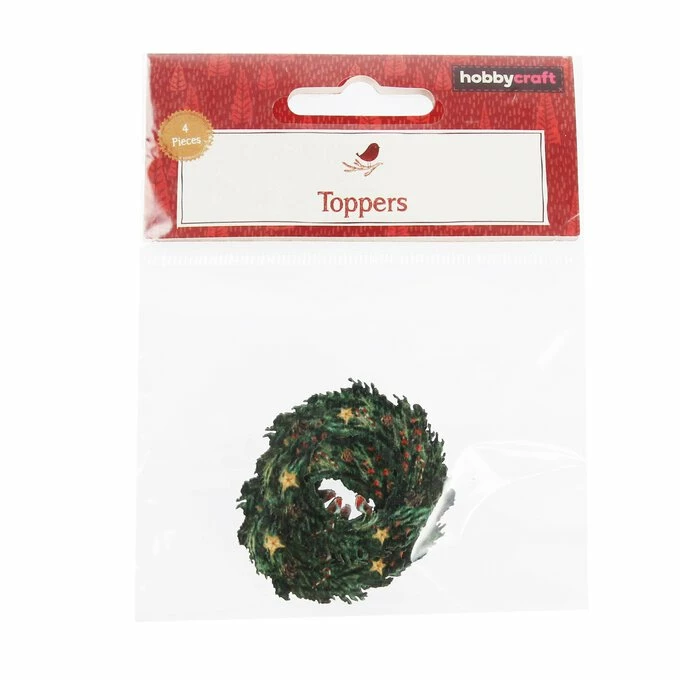 Coupon ✔️ Hobbycraft Wreath Wooden Toppers 4 Pack 👏 4 Coupon ✔️ Hobbycraft Wreath Wooden Toppers 4 Pack 👏 - Image 4