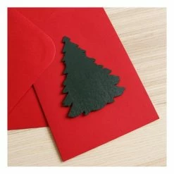 Alternative view of Deals 🌟 Hobbycraft ❄ Christmas Tree Wooden Topper 10cm 🛒