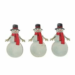 Hot Sale ๐ Hobbycraft Snowman Wooden Toppers 3 Pack ๐