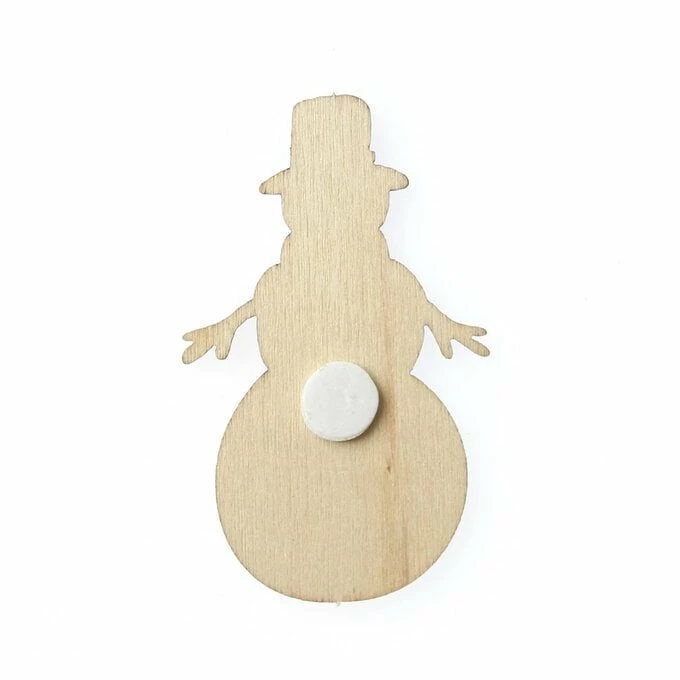 Hot Sale ๐ Hobbycraft Snowman Wooden Toppers 3 Pack ๐ 4 Hot Sale ๐ Hobbycraft Snowman Wooden Toppers 3 Pack ๐ - Image 4