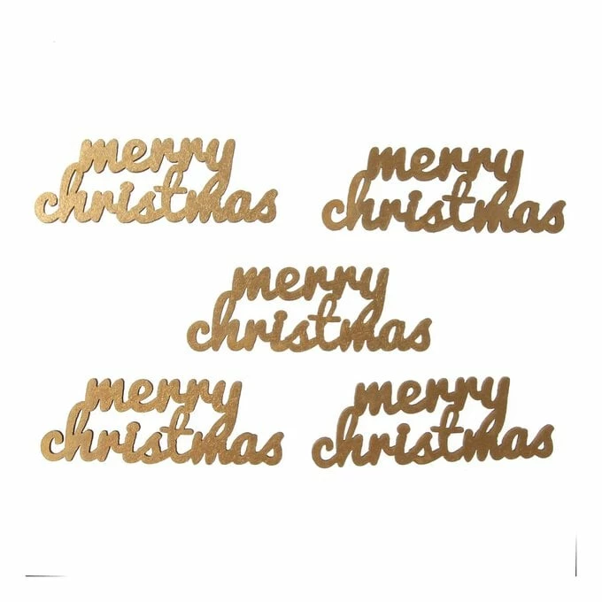 Deals 👍 Hobbycraft Gold Merry 🎅 Christmas Wooden Toppers 5 Pack 🥰 1 Deals 👍 Hobbycraft Gold Merry 🎅 Christmas Wooden Toppers 5 Pack 🥰