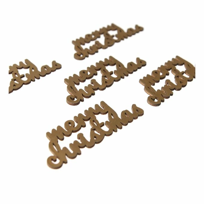 Deals 👍 Hobbycraft Gold Merry 🎅 Christmas Wooden Toppers 5 Pack 🥰 3 Deals 👍 Hobbycraft Gold Merry 🎅 Christmas Wooden Toppers 5 Pack 🥰 - Image 3