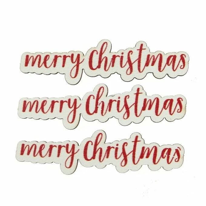 Discount ๐ Hobbycraft Red And White Merry ๐ Christmas Wooden Toppers 3 Pack โค๏ธ 1 Discount ๐ Hobbycraft Red And White Merry ๐ Christmas Wooden Toppers 3 Pack โค๏ธ