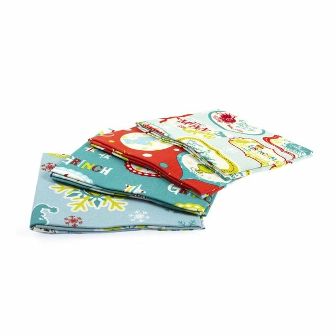 Wholesale π Craft Cotton Company The Grinch Cotton Fat Quarters 4 Pack 𧨠2 Wholesale π Craft Cotton Company The Grinch Cotton Fat Quarters 4 Pack 𧨠- Image 2