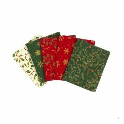 Top 10 π Craft Cotton Company Metallic Holly Cotton Fat Quarters 5 Pack β€οΈ