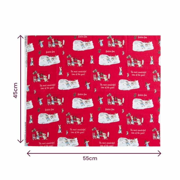 Wholesale β Peter Rabbit Wonderful Time Of Year Fat Quarters 4 Pack π 3 Wholesale β Peter Rabbit Wonderful Time Of Year Fat Quarters 4 Pack π - Image 3