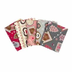 Best Pirce ๐ Craft Cotton Company Scandi Sweets Cotton Fat Quarters 5 Pack ๐