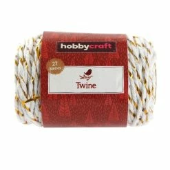 New β€οΈ Hobbycraft White And Gold Twine 27m π 7 New β€οΈ Hobbycraft White And Gold Twine 27m π -Hobbycraft Shop 658677 1000 4 Twine White Gold