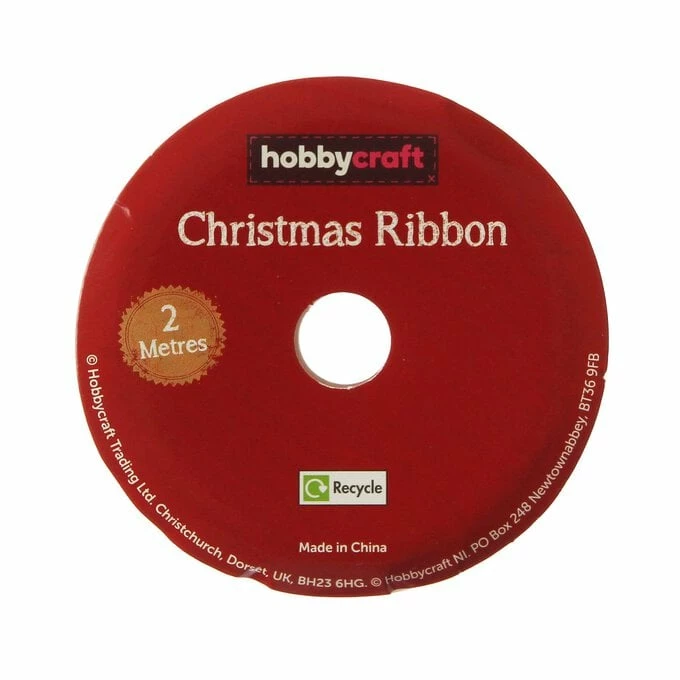 Buy π Hobbycraft Red Tartan Stag Ribbon 10mm X 2m π€© 3 Buy π Hobbycraft Red Tartan Stag Ribbon 10mm X 2m π€© - Image 3