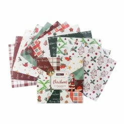Best reviews of 🌟 Hobbycraft Traditional 🎄 Christmas 6 X 6 Inches Paper Pad 24 Sheets 🔥