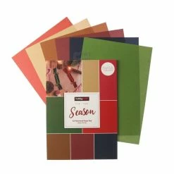 Hot Sale 👏 Hobbycraft Tis The Season A4 Paper Pad 24 Sheets 🥰