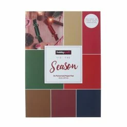 Hot Sale 👏 Hobbycraft Tis The Season A4 Paper Pad 24 Sheets 🥰 -Hobbycraft Shop 658701 1000 5 Xms22 HC Paper Pad 24sheets Tis The Season A4