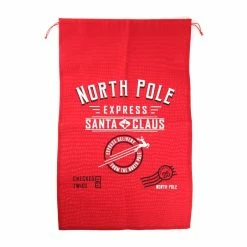 Buy 👍 Hobbycraft Red North Pole Sack 45cm X 73cm 💯 -Hobbycraft Shop 658708 1000 3 North Pole Santa christmas Sack
