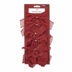 Coupon π― Hobbycraft Red Fabric Bows 6 Pack β€οΈ 5 Coupon π― Hobbycraft Red Fabric Bows 6 Pack β€οΈ -Hobbycraft Shop 658709 1000 3 christmas red decorative bows