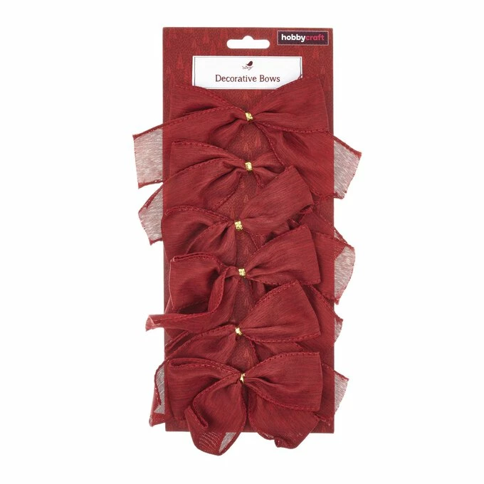 Coupon π― Hobbycraft Red Fabric Bows 6 Pack β€οΈ 3 Coupon π― Hobbycraft Red Fabric Bows 6 Pack β€οΈ - Image 3
