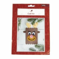 Alternative view of Budget 🥰 Hobbycraft Reindeer Foam Stick Kit 😉