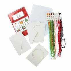 Flash Sale ⌛ Hobbycraft 🎁 Christmas Cross Stitch Card Kit 6 Pack 💯