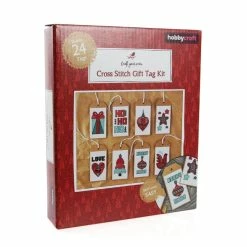 Best reviews of 🛒 Hobbycraft 🔔 Christmas Cross Stitch Gift Tag Kit 24 Pack 🎉