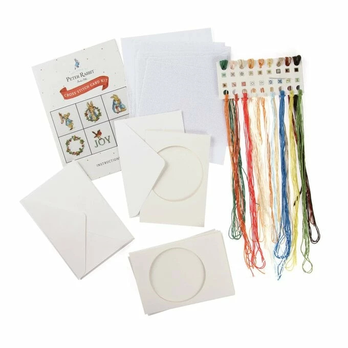 Top 10 😉 Peter Rabbit 🎄 Christmas Cross Stitch Card Kit 6 Pack 😉 2 Top 10 😉 Peter Rabbit 🎄 Christmas Cross Stitch Card Kit 6 Pack 😉 - Image 2