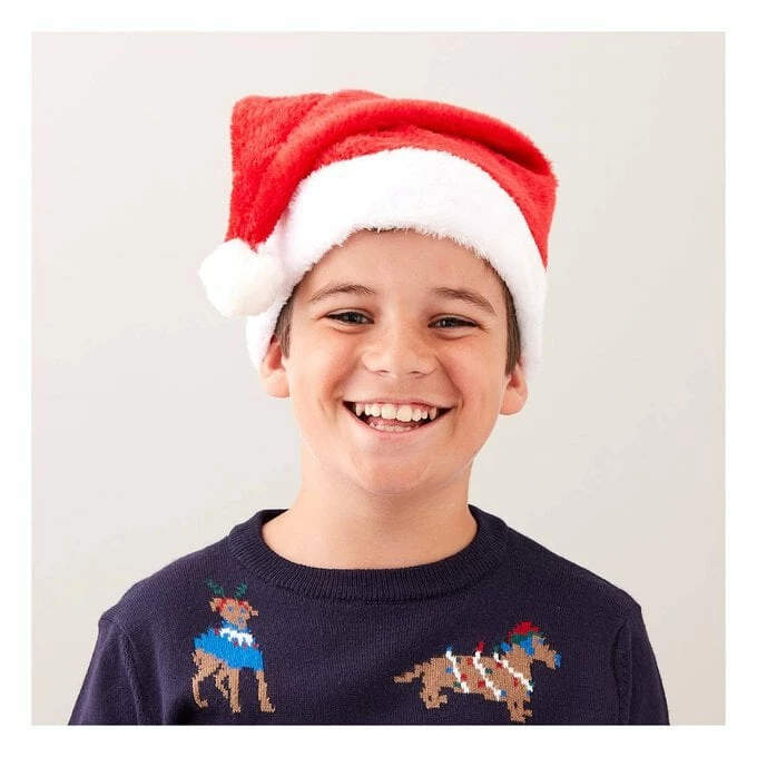 Brand new ๐ Hobbycraft Red Santa Hat ๐งจ 2 Brand new ๐ Hobbycraft Red Santa Hat ๐งจ - Image 2