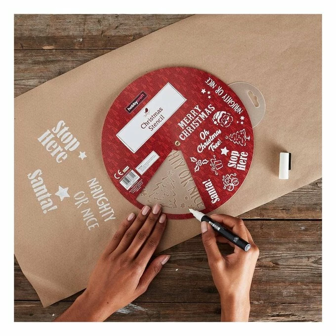 Deals ๐ Hobbycraft ๐ Christmas Santa Stencil Wheel 20cm ๐ 1 Deals ๐ Hobbycraft ๐ Christmas Santa Stencil Wheel 20cm ๐