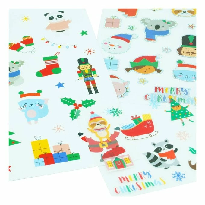 Hot Sale 🌟 Hobbycraft Assorted 🎄 Christmas Stickers 3 Pack 🎁 2 Hot Sale 🌟 Hobbycraft Assorted 🎄 Christmas Stickers 3 Pack 🎁 - Image 2