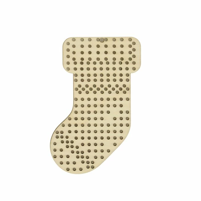 Buy 𧨠Hobbycraft Hanging Stocking Thread Base Wooden Decoration 11cm β 3 Buy 𧨠Hobbycraft Hanging Stocking Thread Base Wooden Decoration 11cm β - Image 3