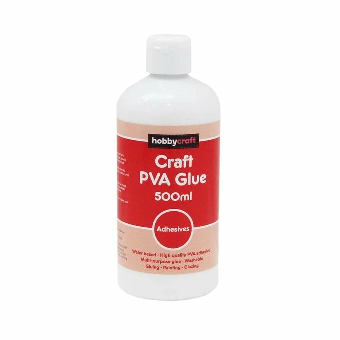 Outlet ❤️ Hobbycraft Craft PVA Glue 500ml 👏 1 Outlet ❤️ Hobbycraft Craft PVA Glue 500ml 👏