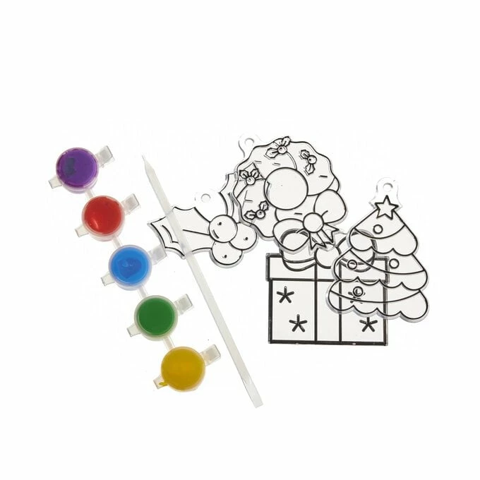 New π Hobbycraft π Christmas Decorations Suncatcher Kit 4 Pack β€οΈ 1 New π Hobbycraft π Christmas Decorations Suncatcher Kit 4 Pack β€οΈ
