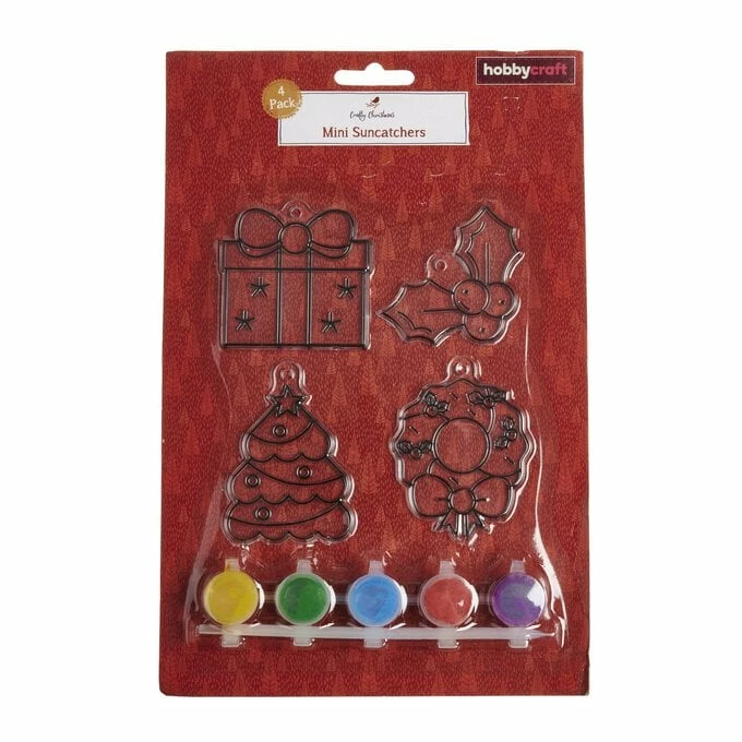 New π Hobbycraft π Christmas Decorations Suncatcher Kit 4 Pack β€οΈ 2 New π Hobbycraft π Christmas Decorations Suncatcher Kit 4 Pack β€οΈ - Image 2