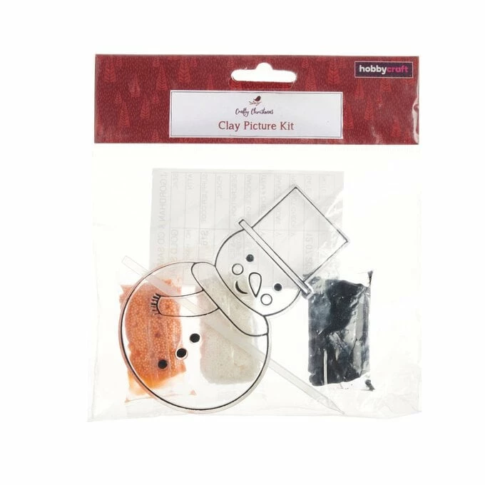 Discount ✨ Hobbycraft Snowman Clay Picture Kit ✨ 2 Discount ✨ Hobbycraft Snowman Clay Picture Kit ✨ - Image 2