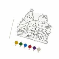 Brand new 👏 Hobbycraft Large 🔔 Christmas Scene Suncatcher Kit ⭐
