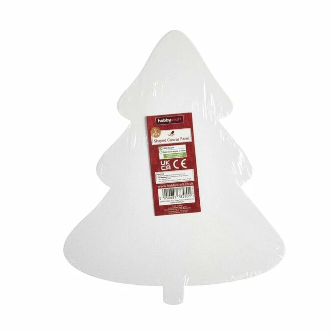 Best deal ๐ Hobbycraft ๐ Christmas Tree Canvas Panels 30cm 2 Pack ๐ฅ 2 Best deal ๐ Hobbycraft ๐ Christmas Tree Canvas Panels 30cm 2 Pack ๐ฅ - Image 2