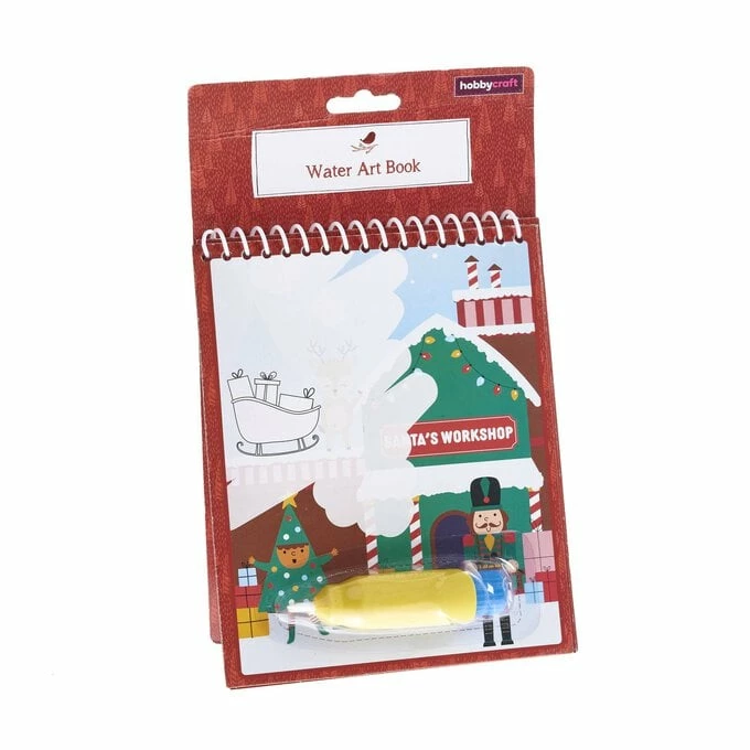Best Sale 👏 Hobbycraft 🎄 Christmas Water Art Book ❤️ 1 Best Sale 👏 Hobbycraft 🎄 Christmas Water Art Book ❤️
