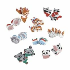 Buy ❤️ Hobbycraft 🔔 Christmas Animal Foam Stickers 💯