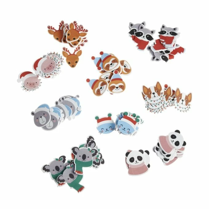 Buy โค๏ธ Hobbycraft ๐ Christmas Animal Foam Stickers ๐ฏ 1 Buy โค๏ธ Hobbycraft ๐ Christmas Animal Foam Stickers ๐ฏ