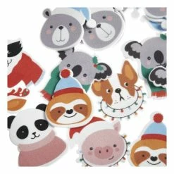 Alternative view of Buy ❤️ Hobbycraft 🔔 Christmas Animal Foam Stickers 💯