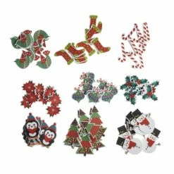 Outlet โจ Hobbycraft ๐ Christmas Motif Foam Stickers ๐