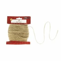New 👍 Hobbycraft Jute Twine 50m ❤️